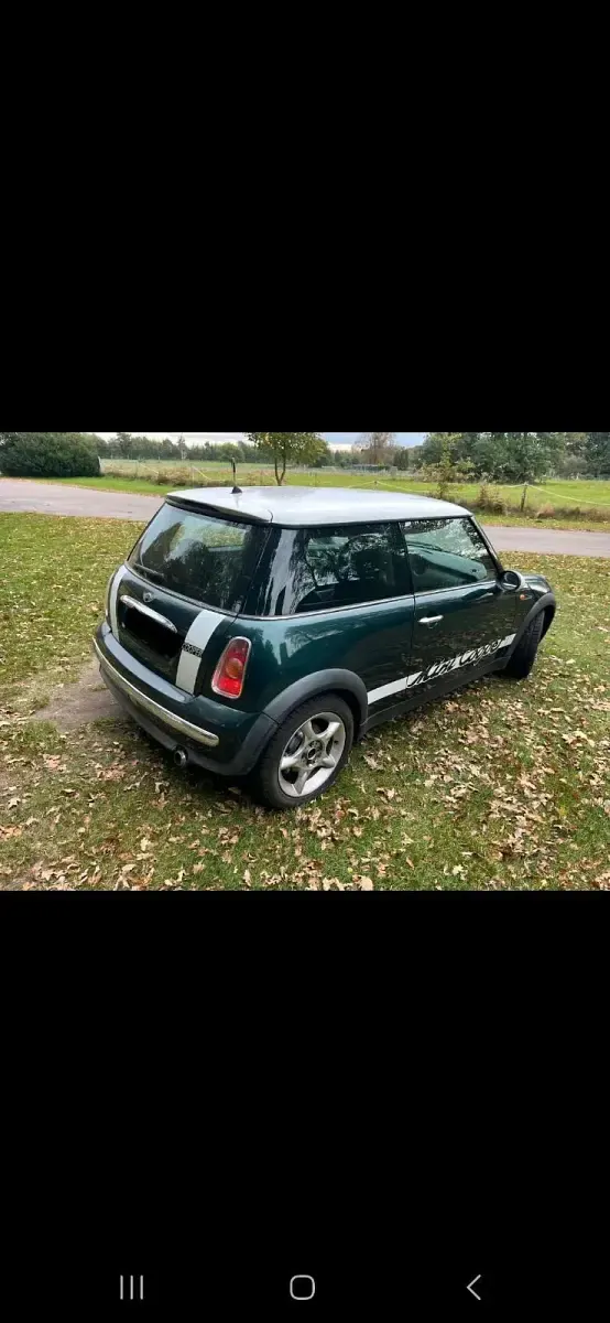 Usado Mini Cooper 116 HP (85 kW) 2001 Verde Citadino