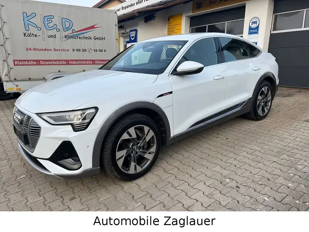 Gebraucht Audi e-tron Sportback S-Line 230 kW (313 PS) 2020 Weiß SUV