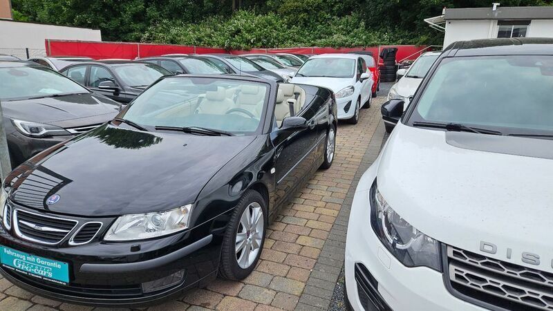Schwarz Gebraucht 2004 Saab 9-3 Cabriolet Vector Cabrio | 6.990 € (Etwas zu teuer) - Bild 1/4