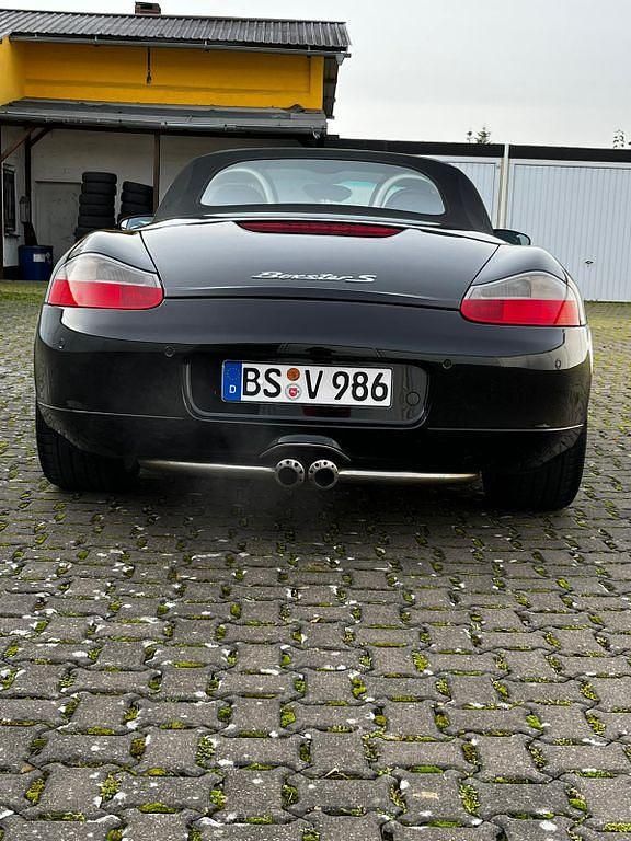 Gebraucht Porsche Boxster S 252 PS (185 kW) 2001 Schwarz Cabrio