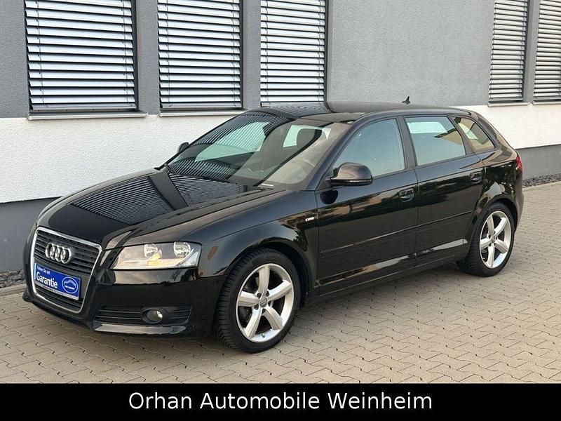 Schwarz Gebraucht 2008 Audi A3 Sportback S-Line Limousine | 5.500 € (Fairer Preis) - Bild 1/4