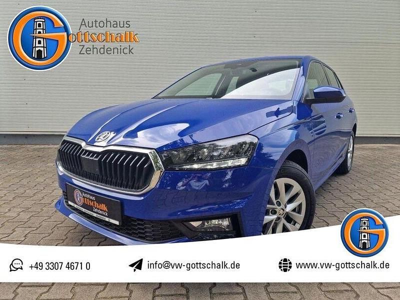 Gebraucht Skoda Fabia Selection 80 PS (58 kW) 2024 Blau Kleinwagen