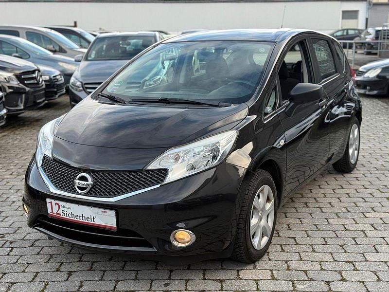 Gebraucht Nissan Note Visia 80 PS (58 kW) 2014 Schwarz Kleinwagen