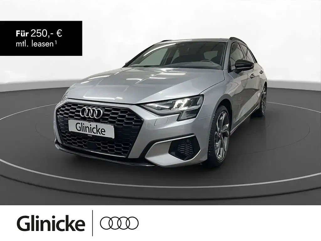 Usata Audi A3 Advanced 110 CV (80 kW) 2023 Argento Berlina
