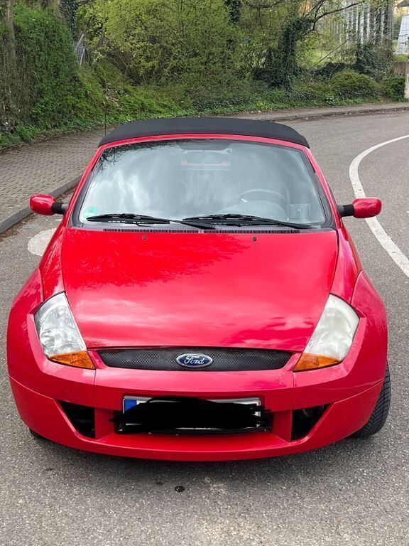 Rot Gebraucht 2005 Ford StreetKa Cabrio | 1.500 € (Superpreis) - Bild 1/4