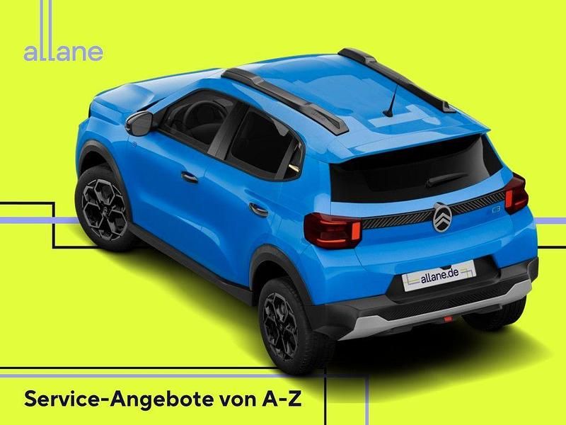 Neu Citroën e-C3 83 kW (113 PS) 2025 Blau Limousine