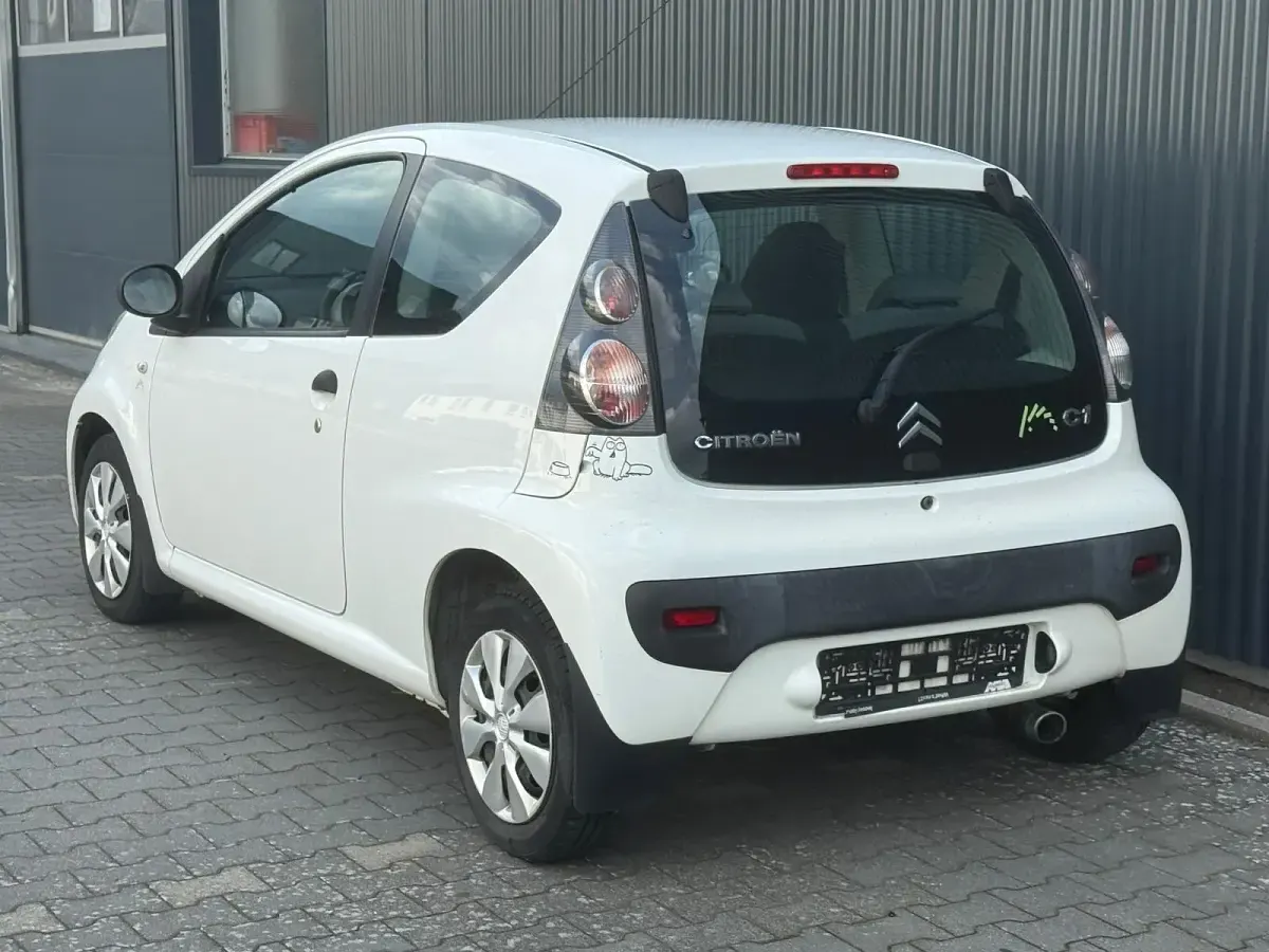 Gebraucht Citroën C1 68 PS (50 kW) 2011 Weiß Kleinwagen