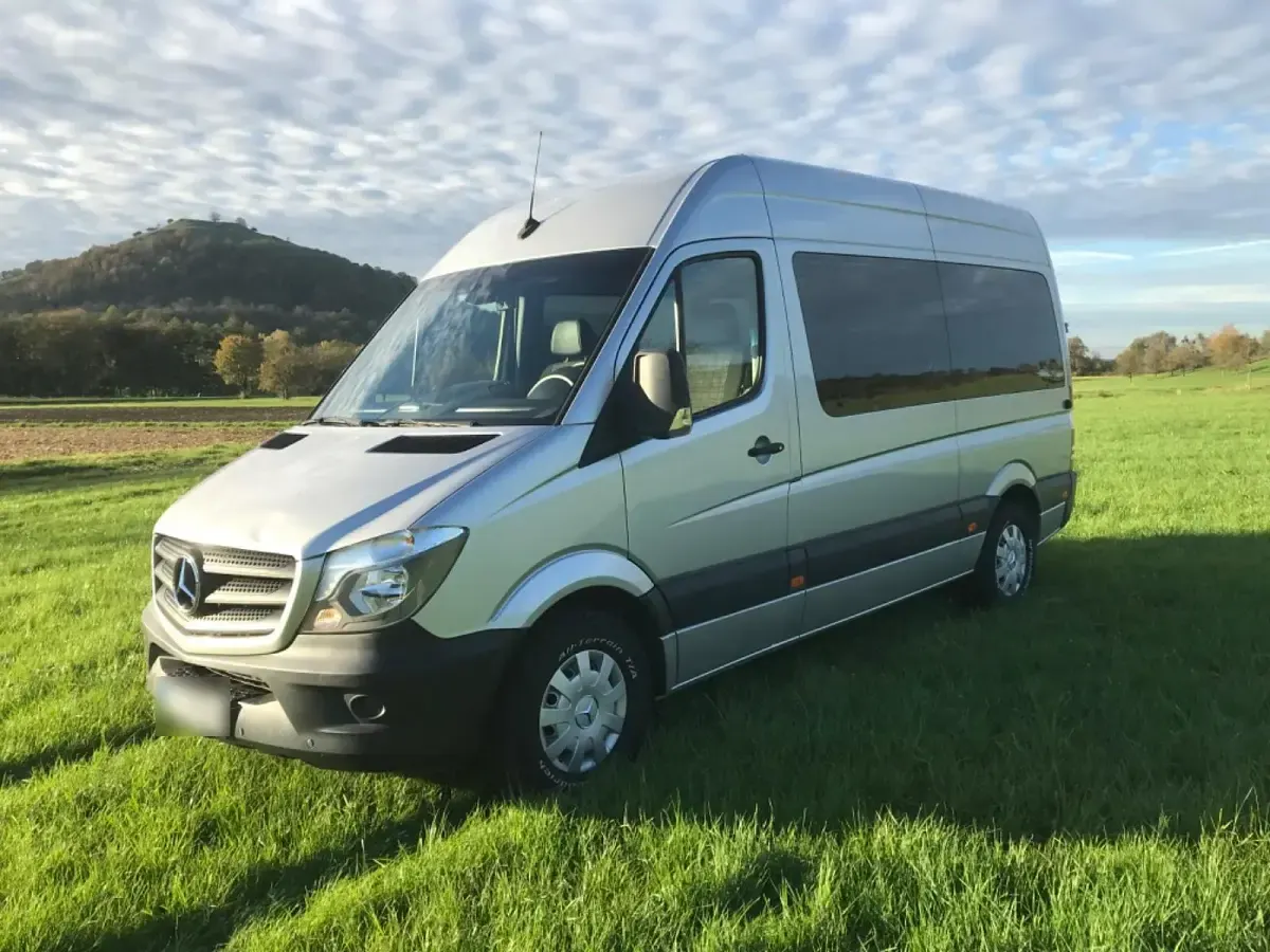 Gebraucht Mercedes Sprinter 163 PS (119 kW) 2018 Silber Van