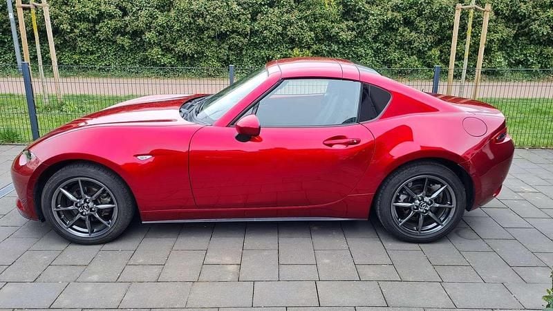 Rot Gebraucht 2018 Mazda MX5 Sports-Line Cabrio | 18.000 € (Guter Preis) - Bild 1/4