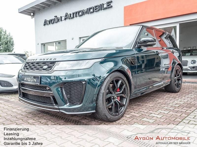 Svo premium palette green Gebraucht 2022 Land Rover Range Rover Sport SVR SUV | 77.995 € (Guter Preis) - Bild 1/4