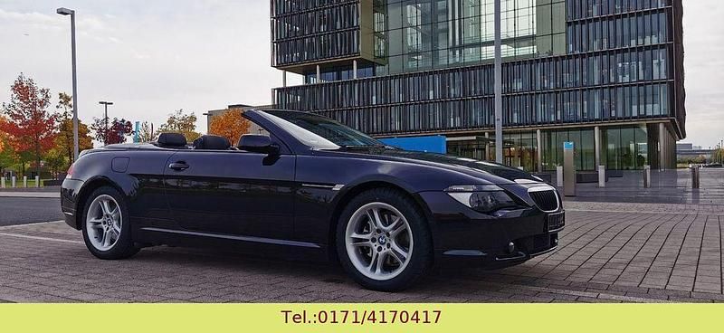 Gebraucht BMW 630 Cabriolet Performance 258 PS (189 kW) 2006 Schwarz metallic Cabrio