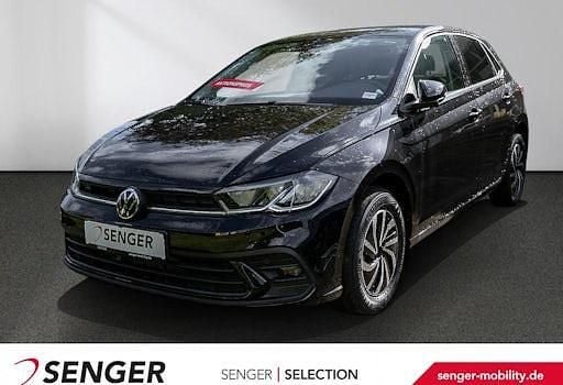 Neu VW Polo Life 95 PS (69 kW) 2025 Schwarz Limousine