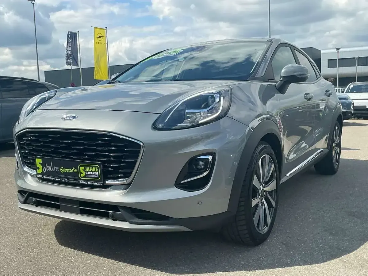 Gebraucht Ford Puma Titanium X 125 PS (91 kW) 2020 Solarsilber SUV