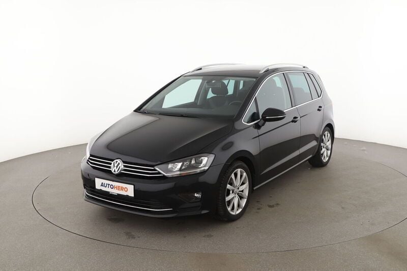 Schwarz Gebraucht 2015 VW Golf Sportsvan Highline Van / Kleinbus | 13.600 € (Fairer Preis) - Bild 1/4