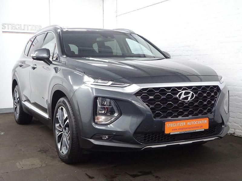 Gebraucht Hyundai Santa Fe Premium 200 PS (147 kW) 2019 Rain forest / met SUV