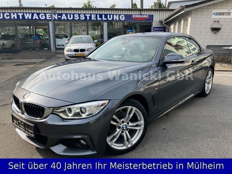 Mineralgrau metallic Gebraucht 2015 BMW 420 M Sport Cabrio | 21.990 € (Fairer Preis) - Bild 1/4