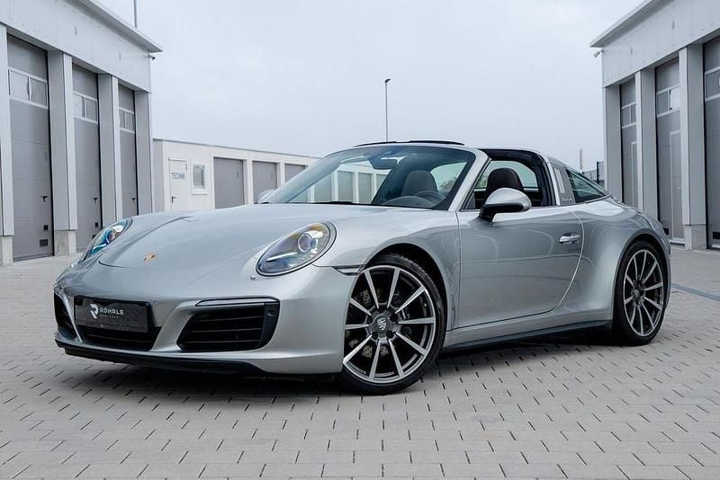 Silber Gebraucht 2017 Porsche 911 Carrera Cabriolet Cabrio | 114.990 € (Teuer) - Bild 1/3