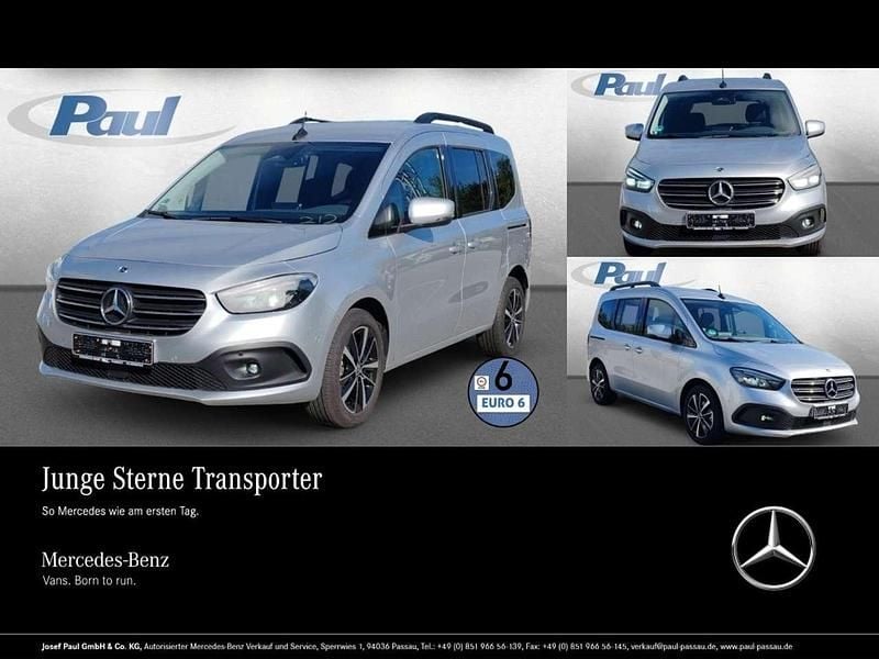 Silber helvinsilber metallic Gebraucht 2024 Mercedes T180 Progressive Van / Kleinbus | 32.400 € (Etwas zu teuer) - Bild 1/4