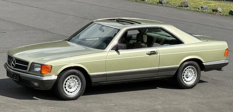 Grün Gebraucht 1982 Mercedes 380 Coupé | 23.900 € - Bild 1/4