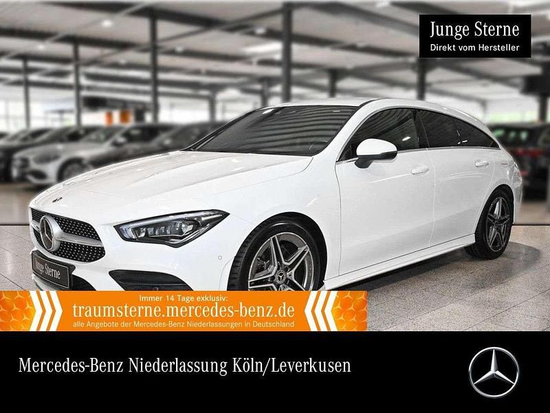 Weiß Gebraucht 2022 Mercedes CLA220 AMG Limousine | 31.890 € (Fairer Preis) - Bild 1/3