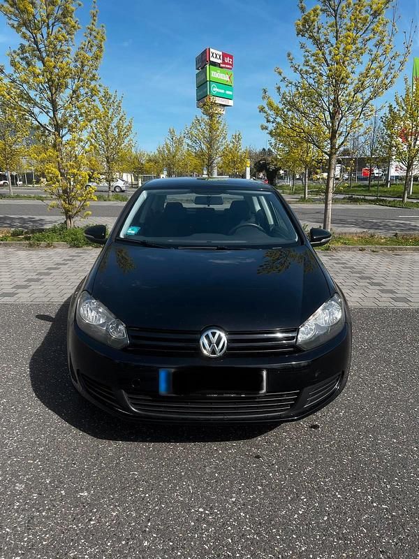Gebraucht VW Golf VI 80 PS (58 kW) 2009 Schwarz Kleinwagen