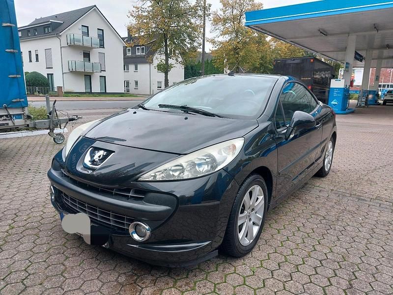 Schwarz Gebraucht 2007 Peugeot 207 CC Cabrio | 2.700 € (Fairer Preis) - Bild 1/4