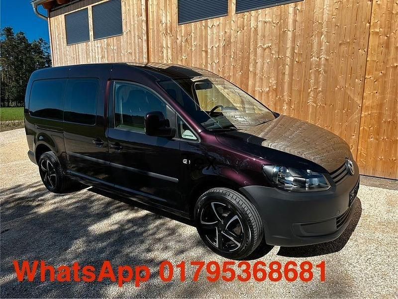 Violett Gebraucht 2014 VW Caddy Maxi Trendline Van / Kleinbus | 10.950 € (Fairer Preis) - Bild 1/4