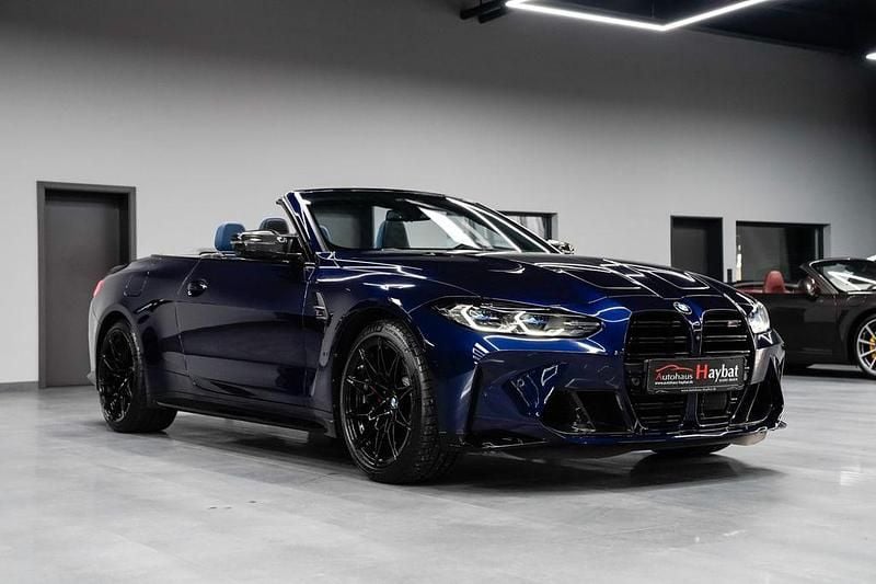 Blau Gebraucht 2022 BMW M4 Cabriolet Performance Cabrio | 75.850 € (Fairer Preis) - Bild 1/4