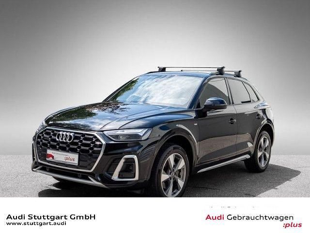 Mythosschwarz metallic Gebraucht 2022 Audi Q5 Sport SUV | 32.950 € (Guter Preis) - Bild 1/4