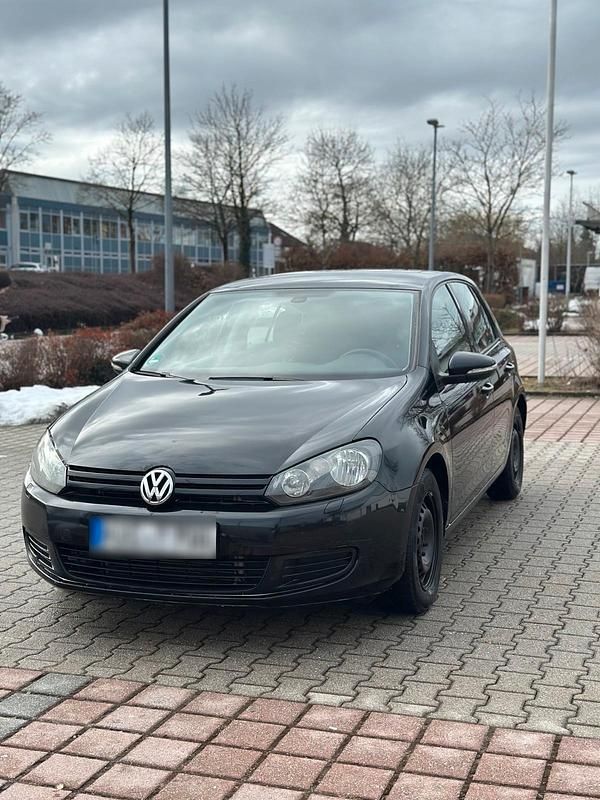 Gebraucht VW Golf VI 110 PS (80 kW) 2009 Schwarz Kleinwagen