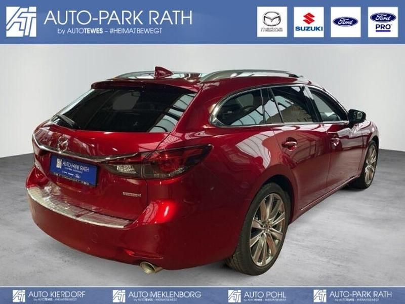 Gebraucht Mazda 6 Sports-Line 194 PS (142 kW) 2022 Soul red crystal (rot) Kombi