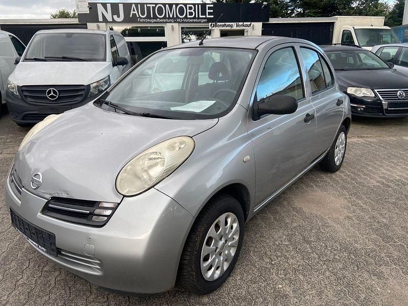 Silber Gebraucht 2004 Nissan Micra Visia Kleinwagen | 1.999 € (Fairer Preis) - Bild 1/4