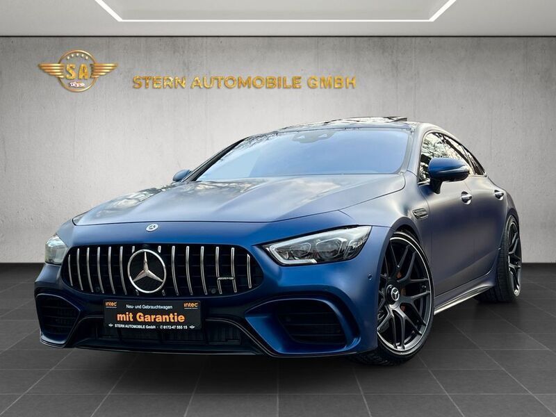 Blau Gebraucht 2018 Mercedes AMG GT 63 AMG Coupé | 79.990 € (Superpreis) - Bild 1/4