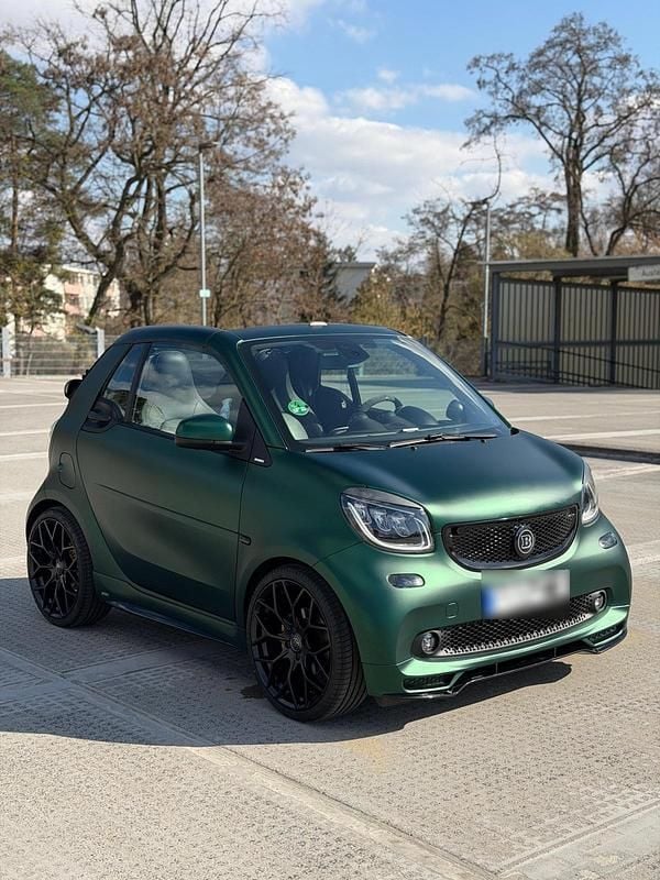 Gebraucht Smart ForTwo Cabrio Brabus 110 PS (80 kW) 2016 Grün Cabrio