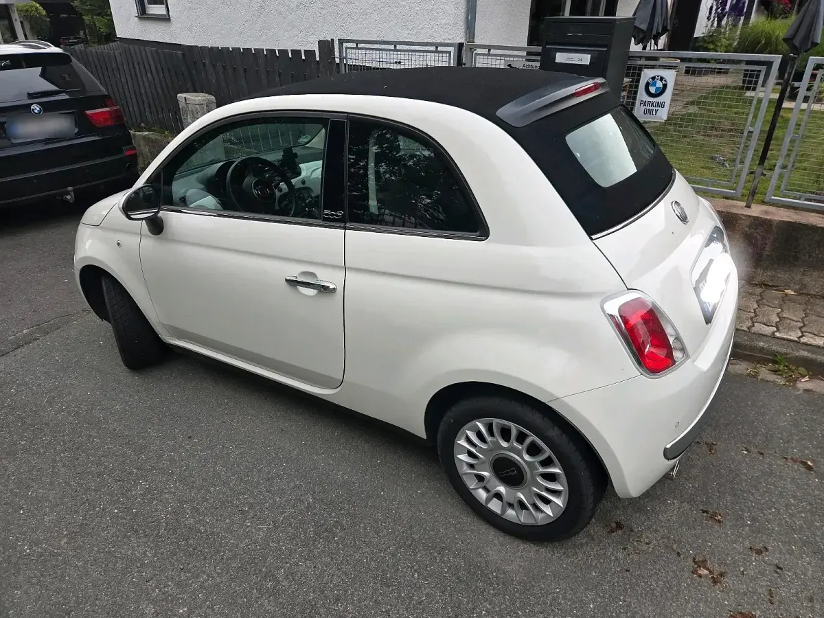 Gebraucht Fiat 500C 69 PS (50 kW) 2012 Weiß Cabrio