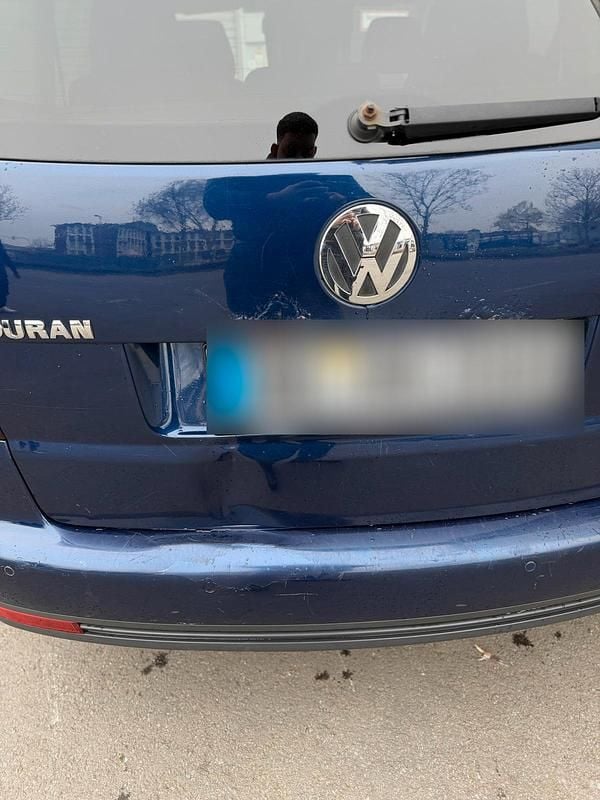 Gebraucht VW Touran 105 PS (77 kW) 2009 Blau Van / Kleinbus