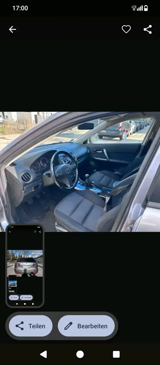 Gebraucht Mazda 6 142 PS (104 kW) 2006 Grau Kombi