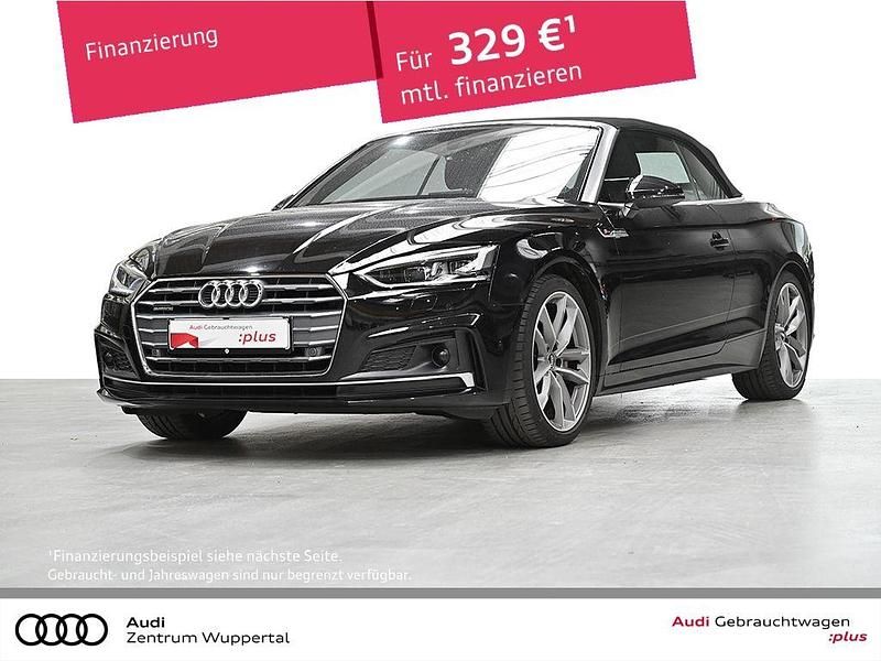 Mythosschwarz metallic Gebraucht 2019 Audi A5 Cabriolet Sport Cabrio | 29.599 € (Guter Preis) - Bild 1/3