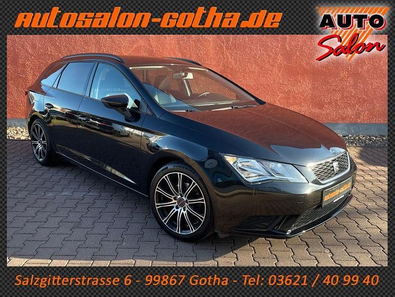 Gebraucht Seat Leon ST Reference 105 PS (77 kW) 2014 Schwarz Kombi