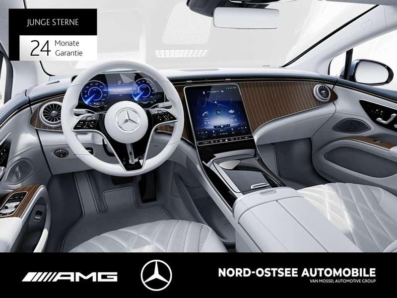 Gebraucht Mercedes EQS450+ Edition 1 264 kW (360 PS) 2023 Metalliclack sodalithblau Limousine