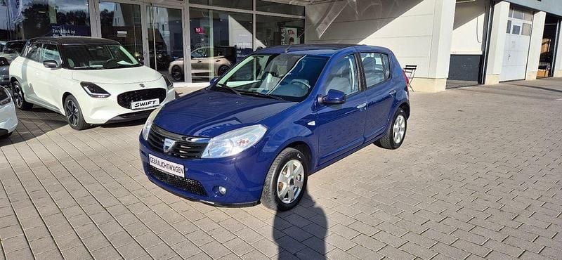 Blau Gebraucht 2009 Dacia Sandero Lauréate Kleinwagen | 4.500 € (Teuer) - Bild 1/4