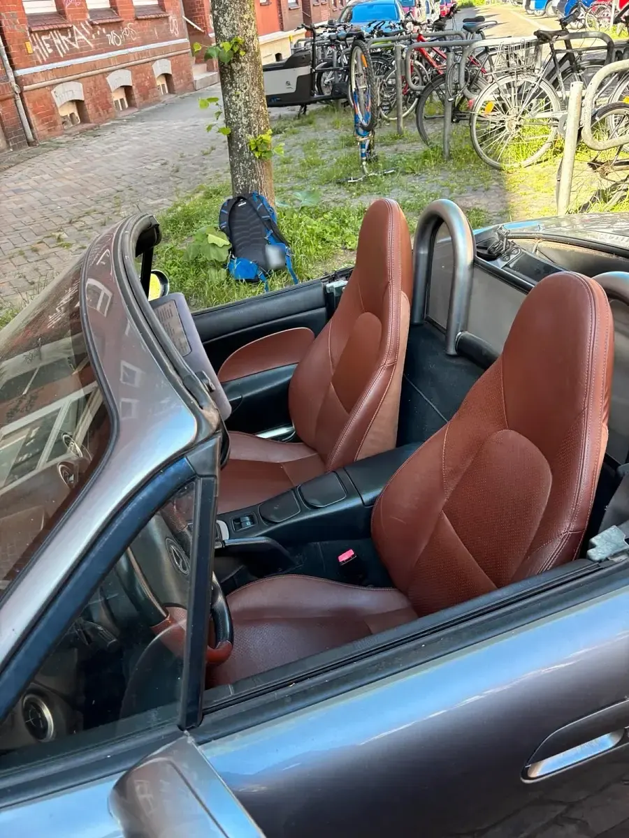 Gebraucht Mazda MX5 110 PS (80 kW) 2002 Silber Cabrio