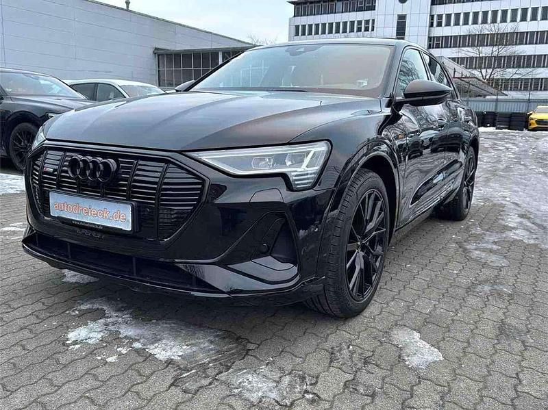 Gebraucht Audi e-tron S-Line 300 kW (408 PS) 2022 Schwarz SUV
