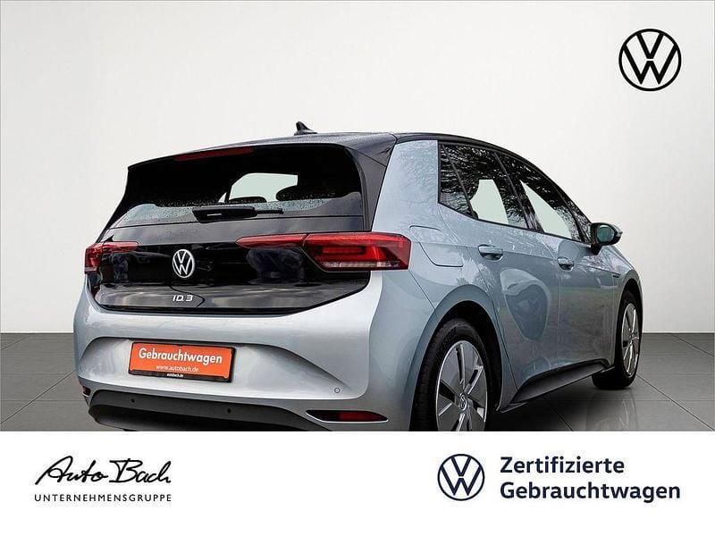 Gebraucht VW ID.3 Pure 110 kW (150 PS) 2022 Scale silver metallic/schwarz Kleinwagen