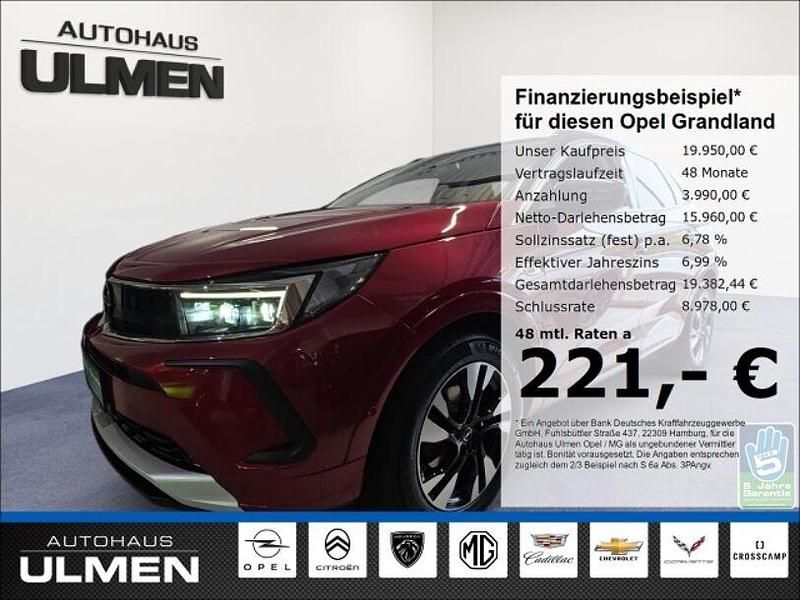 Rot Gebraucht 2022 Opel Grandland X Ultimate SUV | 19.950 € (Fairer Preis) - Bild 1/4