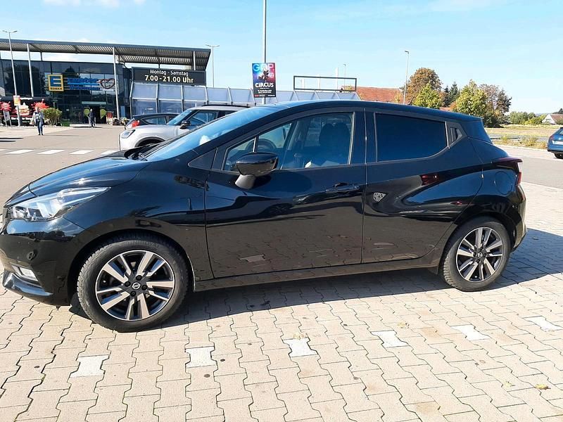 Schwarz Gebraucht 2018 Nissan Micra N-Way Kleinwagen | 9.990 € (Guter Preis) - Bild 1/4