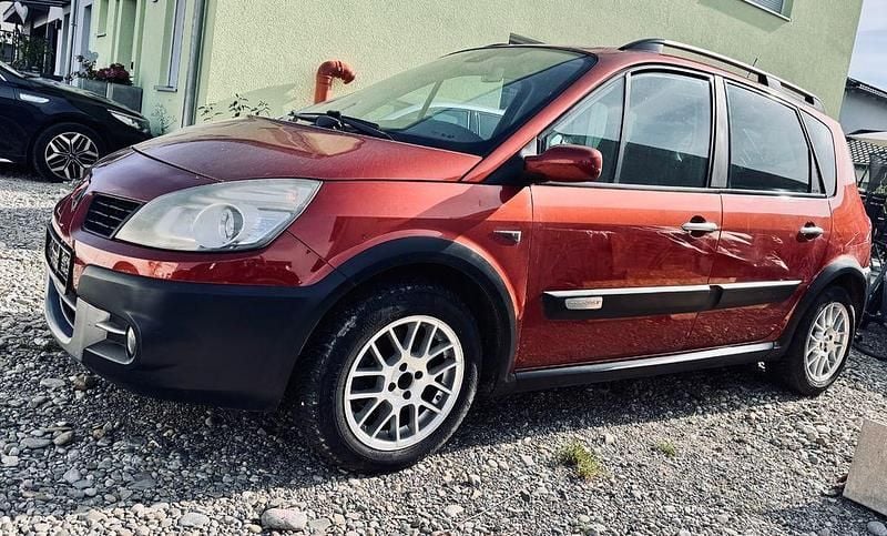 Orange Gebraucht 2008 Renault Scénic II Van / Kleinbus | 2.990 € (Etwas zu teuer) - Bild 1/4