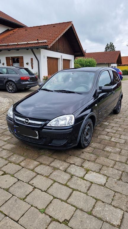 Schwarz Gebraucht 2006 Opel Corsa Limousine | 1.500 € (Superpreis) - Bild 1/4