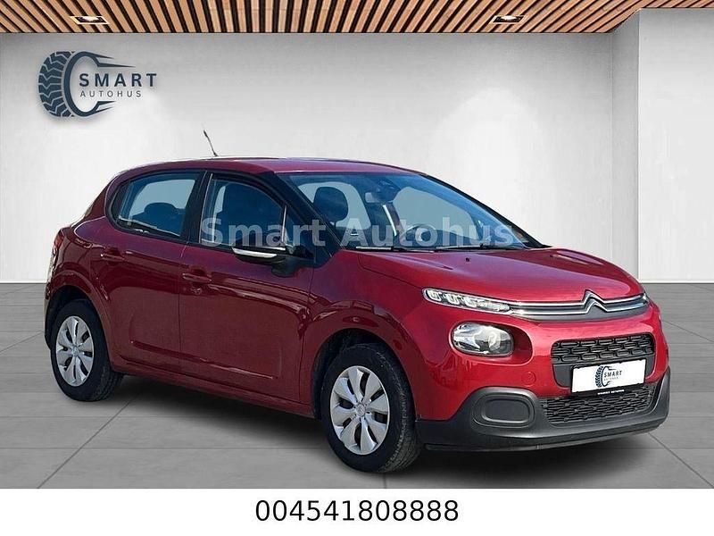 Usado Citroën C3 Feel 102 CV (75 kW) 2019 Rojo Utilitario