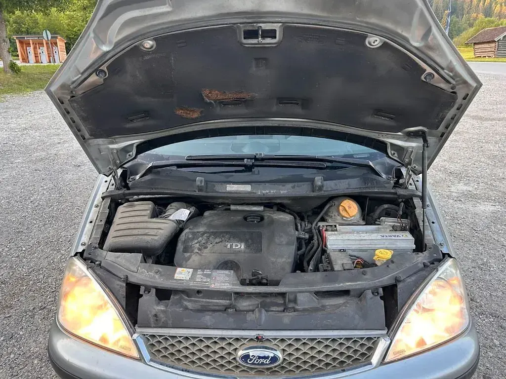 Gebraucht Ford Galaxy 116 PS (85 kW) 2004 Silber Van / Kleinbus